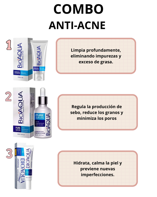 COMBO ANTI ACNE BIOAQUA